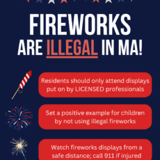 Swansea Police Department Reminds Residents That Fireworks Are Illegal Statewide