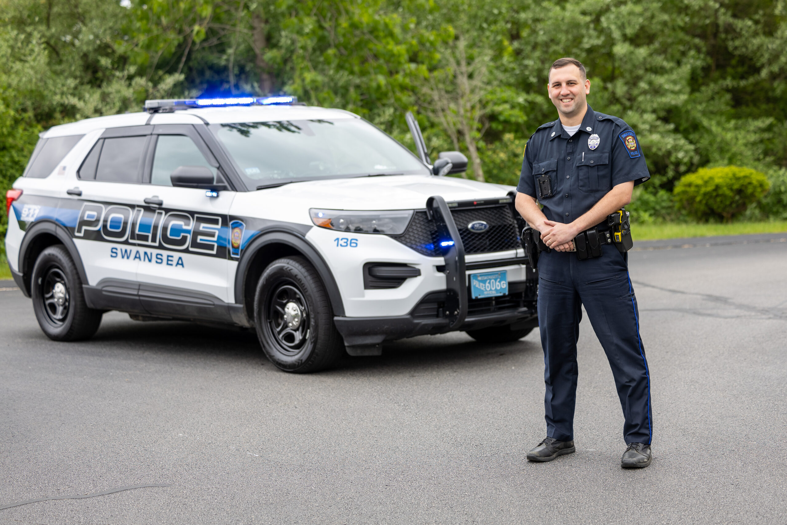 Squad Car and Officer