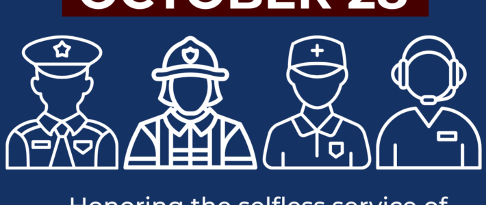 Swansea Police Department Recognizes National First Responders Day